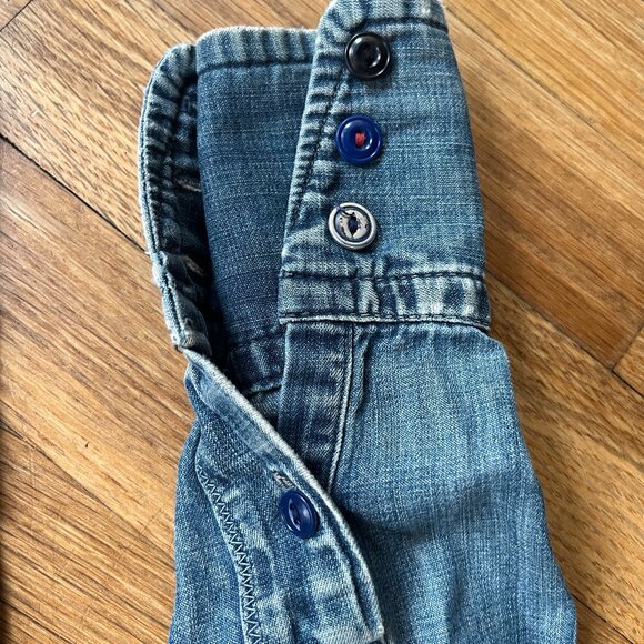 Vintage 45R denim shirt - Mens 2 (Japanese sizes) - Picture 5 of 8